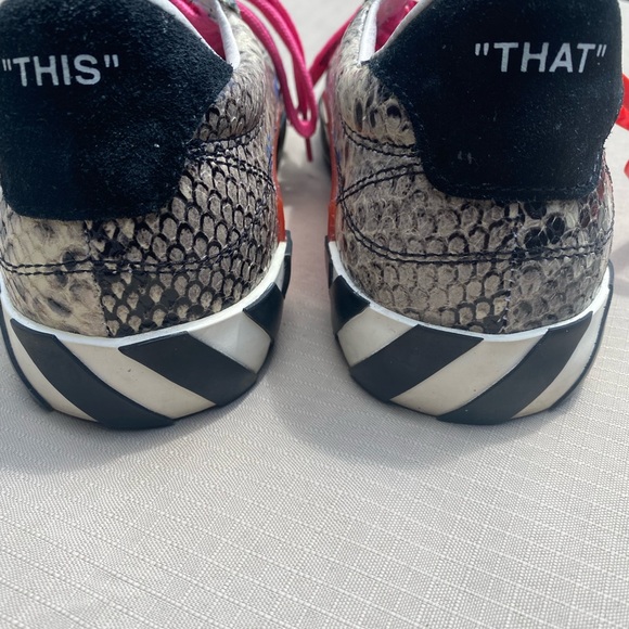 Off White Multi colored sneaker - Picture 7 of 10
